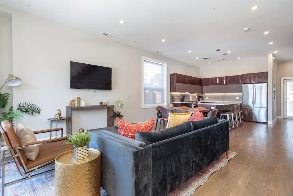 シカゴ Breathtaking Downtown Penthouse A - Sleeps 11ヴィラ エクステリア 写真