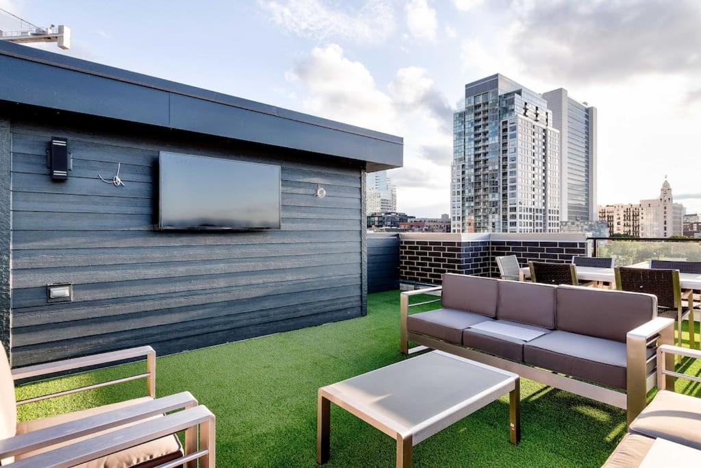 シカゴ Breathtaking Downtown Penthouse A - Sleeps 11ヴィラ エクステリア 写真