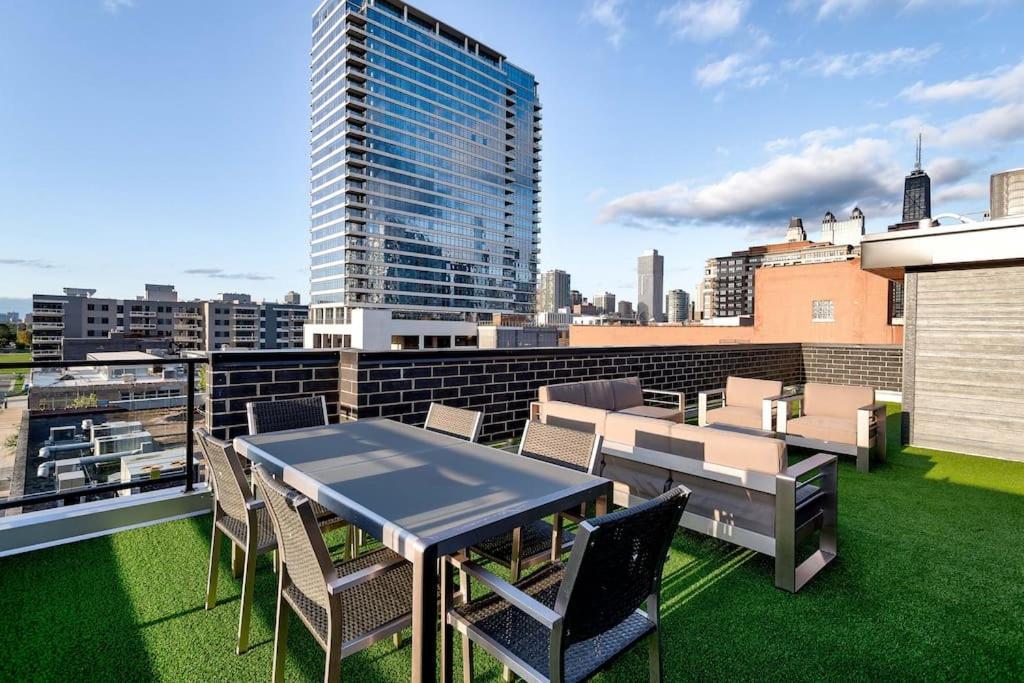 シカゴ Breathtaking Downtown Penthouse A - Sleeps 11ヴィラ エクステリア 写真