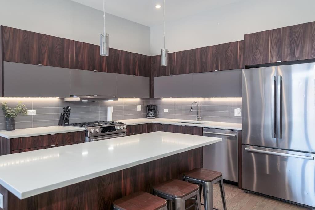 シカゴ Breathtaking Downtown Penthouse A - Sleeps 11ヴィラ エクステリア 写真