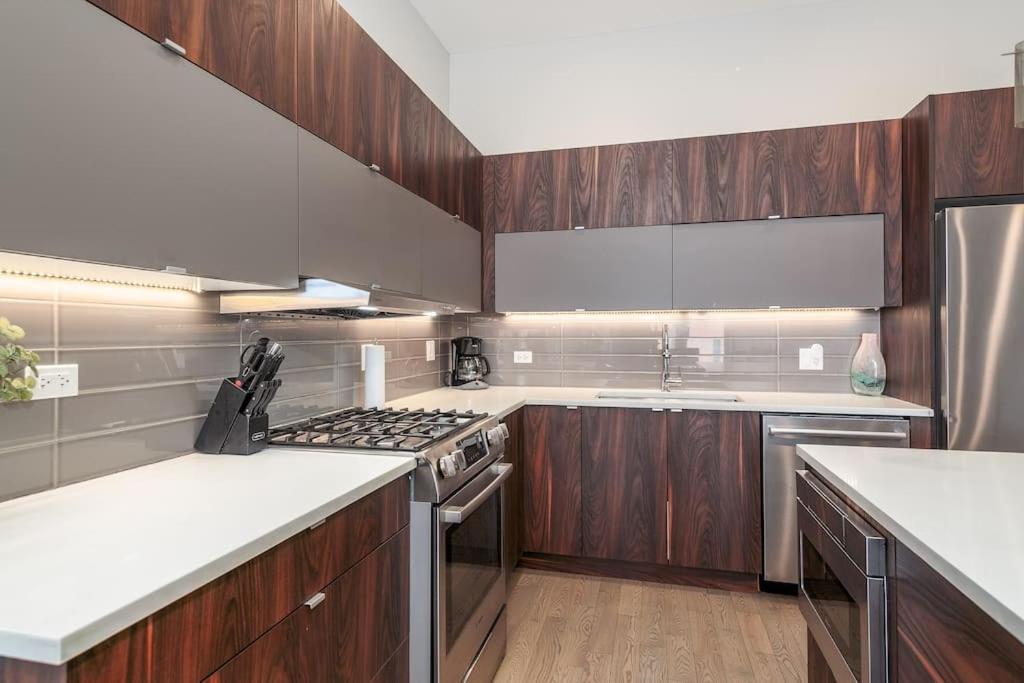 シカゴ Breathtaking Downtown Penthouse A - Sleeps 11ヴィラ エクステリア 写真