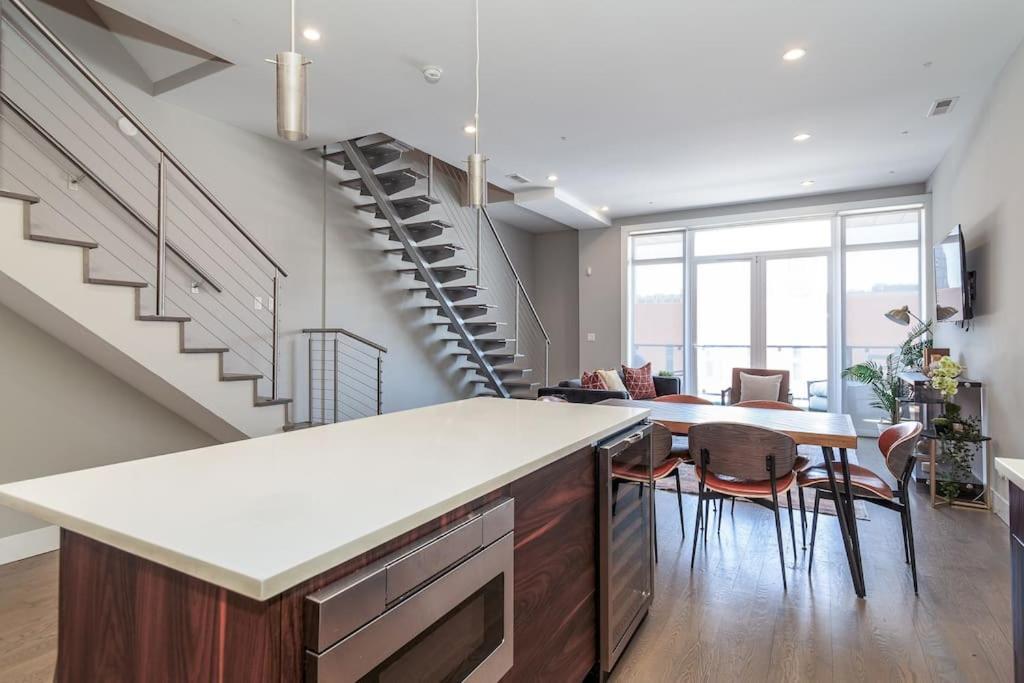 シカゴ Breathtaking Downtown Penthouse A - Sleeps 11ヴィラ エクステリア 写真